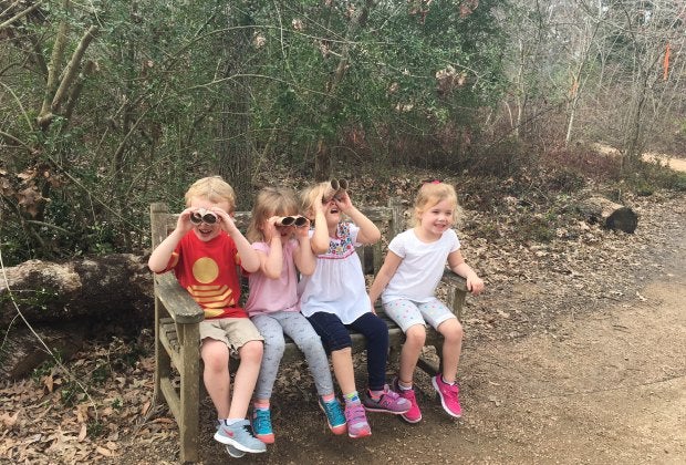 Explore your environment at Tyke Hikes/Photo courtesy of Houston Arboretum & Nature Center