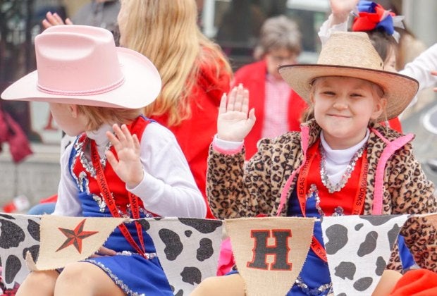 Gear up for the rodeo with the Go Texan Day Parade. Photo courtesy of Conroe Chamber of Commerce.