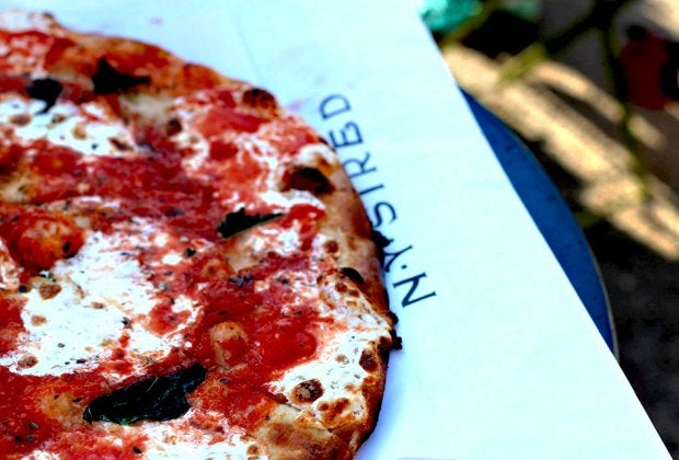 The Margherita pizza at Juliana's is a winner. Photo courtesy of the restaurant