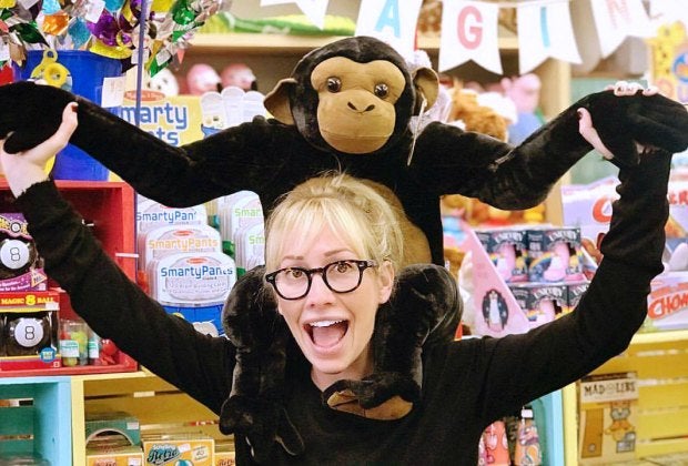 Monkeying around at  Kip's Toyland
