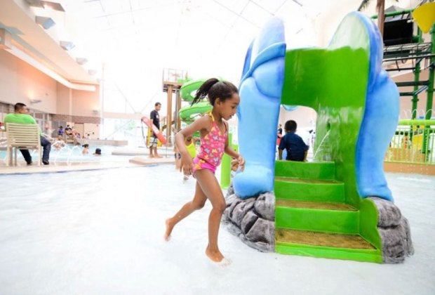 Burn some energy with a swim at one of Philly's indoor pools. Photo from the Camden Kroc Center