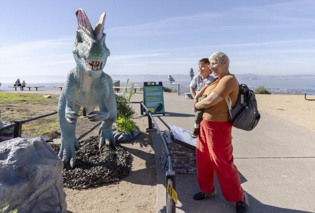 Have a dino-mite time at The Lawrence. Photo courtesy of The Lawrence Hall of Science