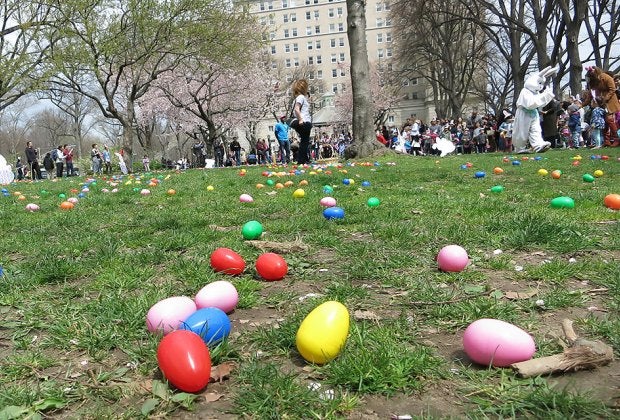 Think 'N' Fun's annual Easter egg hunt. Photo by Lee Uehara 