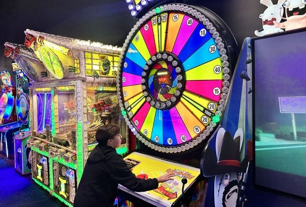 Spin the wheel at Round 1.