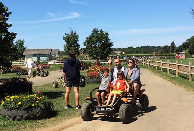 Moms can enjoy free admission to Harbes Family Farm on Mother's Day. Photo by the author