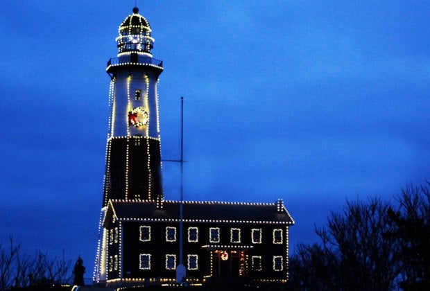 Trek to The End for the Montauk Lighthouse tree lighting this weekend. Photo courtesy of the Montauk Lighthouse