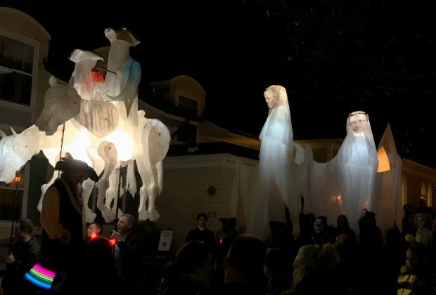 Enjoy a ghostly walk through town during Raynham Hall's Halloween parade and party. Photo courtesy of the Raynham Hall Museum