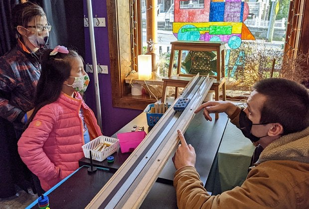 Your family can have run of the Long Island Explorium when you book your private Explorium Express visit. Photo courtesy of the venue