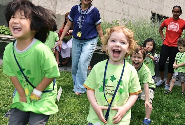 Green Ivy provides a warm and enriching summer camp experience for children ages 2-5. Photo courtesy of the school