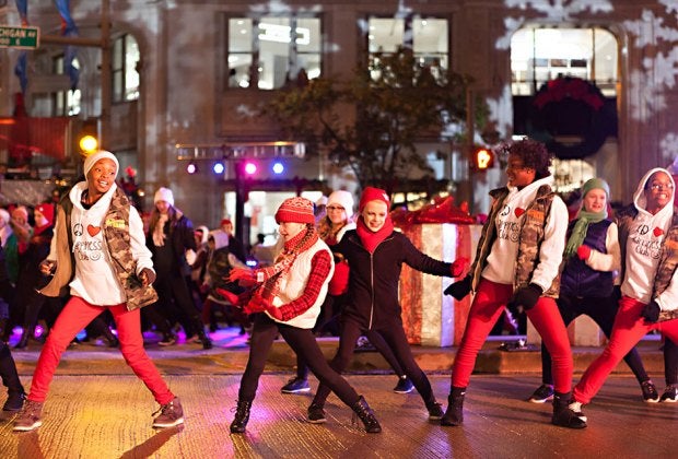 The Magnificent Mile Lights Festival is packed with holiday-themed activities. Photo courtesy of The Magnificent Mile 