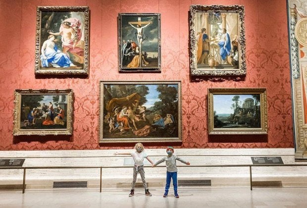 The Museum of Fine Arts is back open for little art explorers. Photo courtesy of the MFA