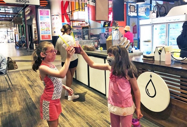 Cheers to the variety of food options available at Ponce City Market (PCM)!