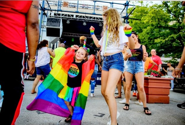 Celebrate love, diversity & inclusion at Navy Pier Pride. Photo courtesy of Navy Pier
