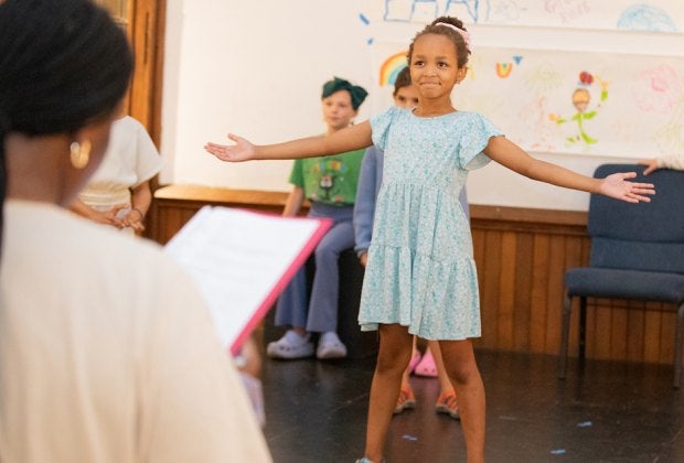 Get ready to shine onstage at Child's Play NY. Photo courtesy of Child's Play NY