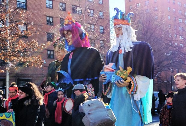 Museo del Barrio's The Three Kings Day Parade takes over the streets of East Harlem Photo by Mommy Poppins