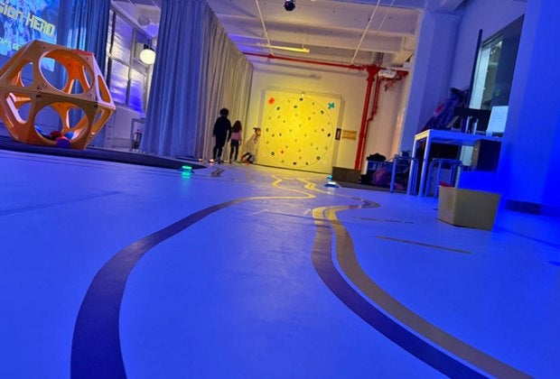 CREA's interactive games draw kids into a world of fun.