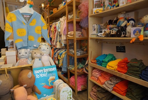 Little Moony sells handmade clothes and a curated collection of toys and books in the heart of Little Italy. Photo by Jody Mercier 