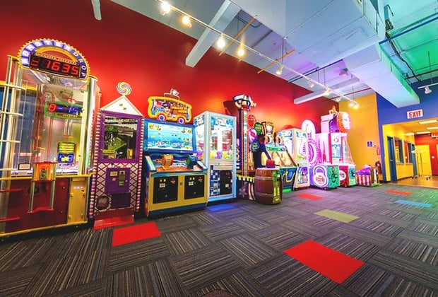 Funtopia has a great lineup of arcade games—both new and vintage—in its NYC arcade. Photo courtesy of Funtopia