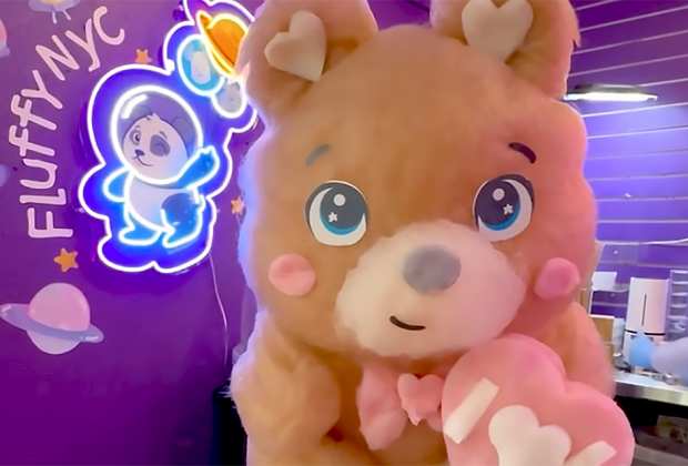 Grab the cutest cotton candy in NYC at Fluffy Algodón. Photo courtesy of Fluffy NYC