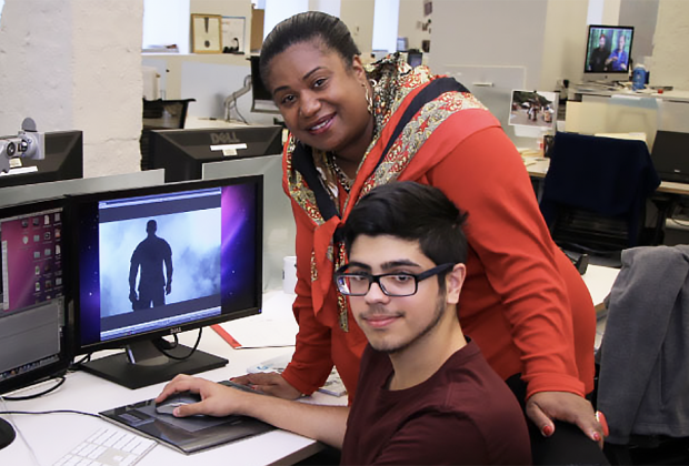 The Summer Youth Employment Program connects NYC youth between the ages of 14 and 24 with career exploration opportunities and paid work experience each summer. Photo courtesy of  SYEP
