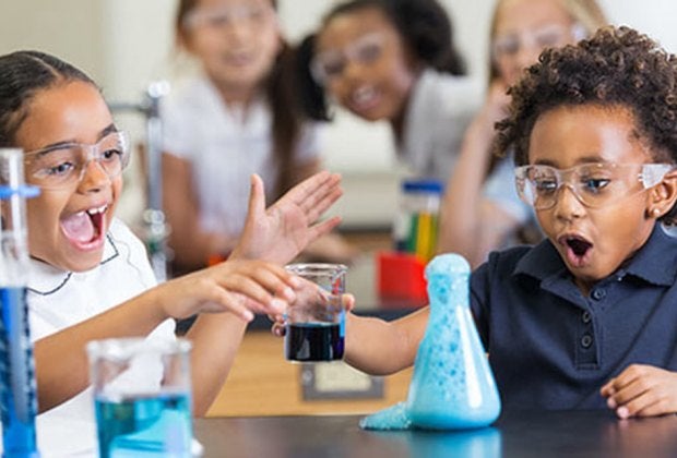 Mad Science Summer Camps combine scientific discovery, themed games, and physical activity. Photo courtesy of Mad Science of Central Florida