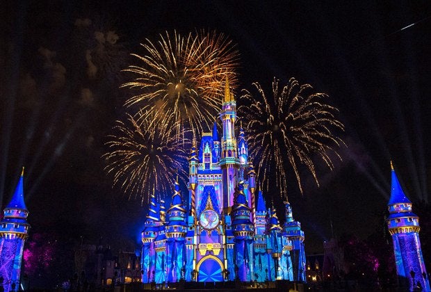 Start 2025 off with epic New Year's fireworks at the Magic Kingdom. Photo courtesy of Disney