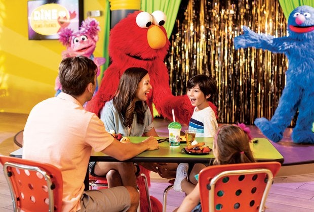 Treat mom to a special meal at a Mother's Day brunch at Sesame Place. Photo courtesy of Sesame Place 