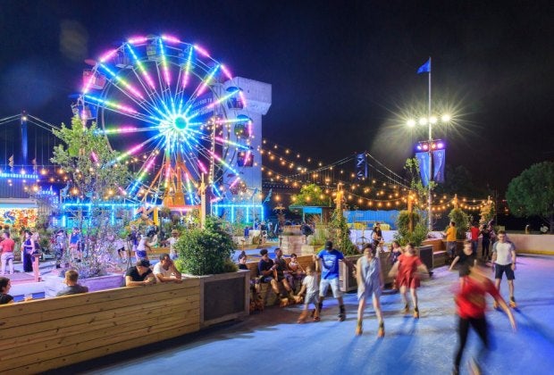Independence Blue Cross RiverRink Summerfest is one of Philadelphia Waterfront's favorite summertime traditions. Photo by J. Fusco/Visit Philadelphia