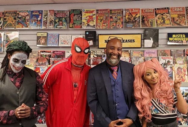 Delight in vintage comic books, games, and more at Megabrain Comics & Arcade.