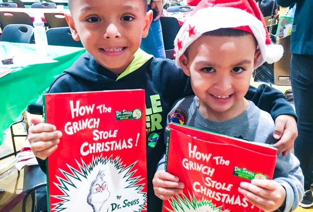 Books Between Kids takes volunteers ages 8 and up. Photo courtesy of Books Between Kids