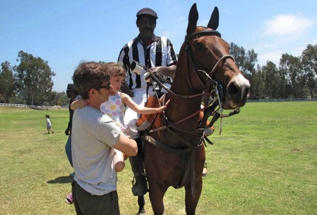 Meet the horses after the (free) polo matches at Will Rogers State Park.