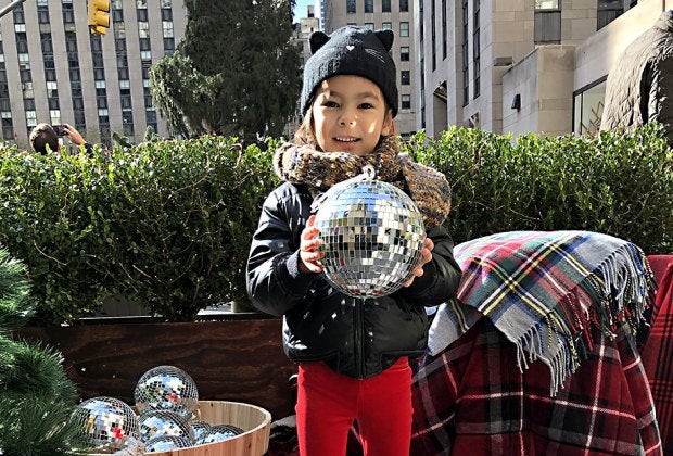 Rockefeller Center is ready to start decorating its latest Christmas tree. Photo by Janet Bloom