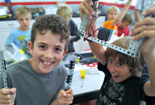 Rolling Robots brings the STEM fun. Photo courtesy of Rolling Robots