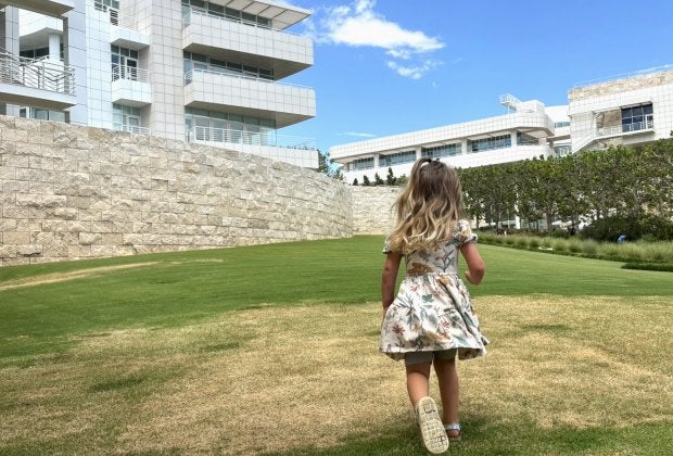 Run over to the Getty Center with kids! Photo by Kylie Williams