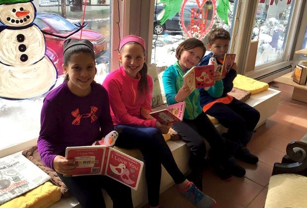 Scattered Books in Chappaqua hosts a free storytime on Tuesdays at 11am.