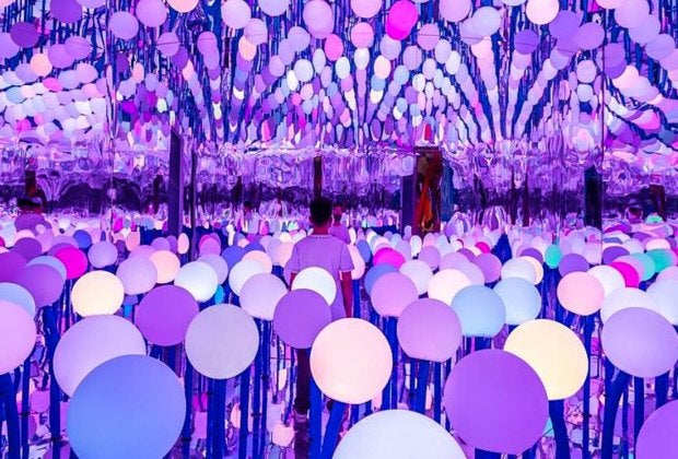 Explore Seismique and wander through forty galaxies, enjoying the interactive and immersive art. Photo courtesy of the museum