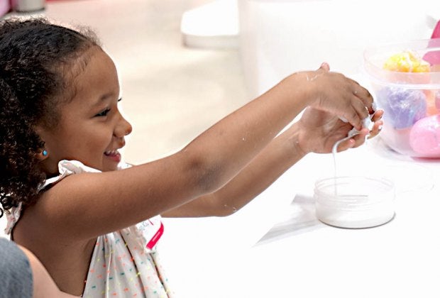 Slime, glorious slime! It's so easy to make at home, and you can put a personal spin on it! Photo by Jody Mercier