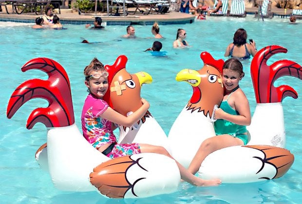 Take a vacation at Tahiti Village in Las Vegas where the sun reigns supreme.