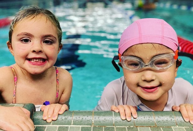 Take Me to the Water Swim School offers classes for kids starting at 6 months.