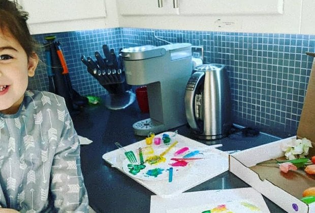 The artists at Messy Artist have put together on-the-go kits to bring art projects and supplies home! Photo courtesy of the shop