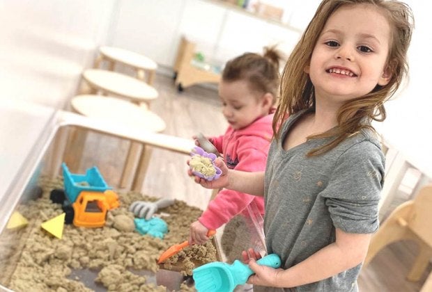 Tig & Peach in Pelham offers lots of indoor fun for kids 6 and under.