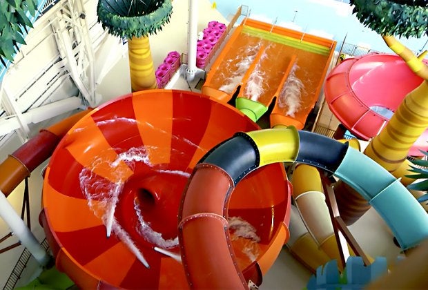 The world's first DreamWorks Animation-themed water park opens this month at American Dream!