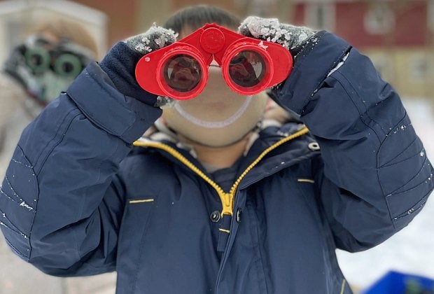 Join the Tenafly Nature Center for its Hibernation Happenings program and search the woods to see what animals are up to in the cold. Photo courtesy of the Tenafly Nature Center