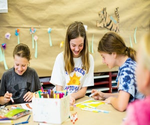 Summer@Potomac's camp offerings include financial literacy, sports, sewing, and more. Photo courtesy of Summer@Potomac