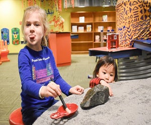 Kids can explore the arts and STEM at Port Discovery Children's Museum's summer camp. Photo courtesy of the camp's Facebook page