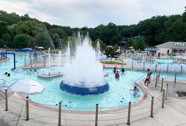 Tibbetts Brook Water Park in Yonkers