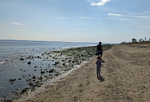 Wolfe's Pond Park Beach is a toddler-friendly beach in NYC