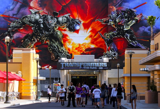 LA Perfect Day at Universal Studios Hollywood Transformers 3D Ride