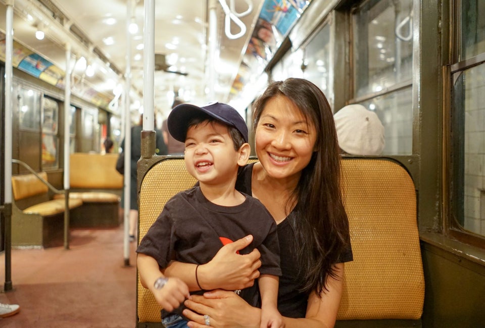The Transit Museum is one of our favorite museums for NYC kids, and a great place to escape the summer heat.