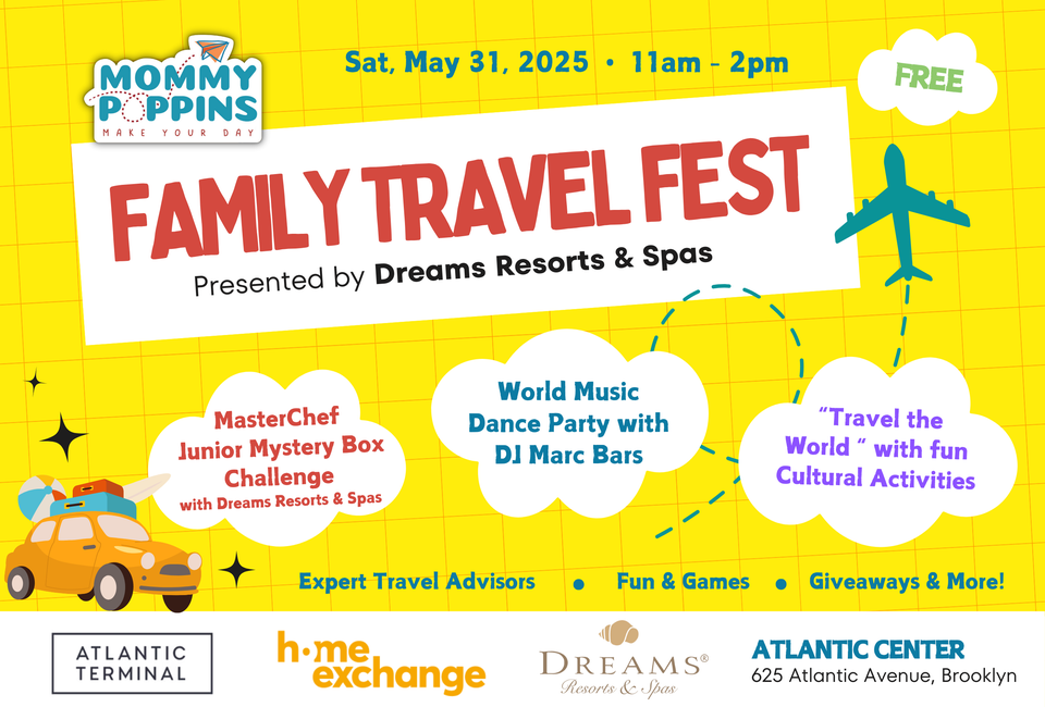 Mommy Poppins is set to host its first Family Travel Fest on Saturday, May 31 at the Atlantic Center.